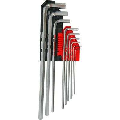 Awtools, Clé à six pans, AW KLUCZE MBUSOWE 9szt/ DŁUGIE - Publicité Awtools, Clé à six pans, AW KLUCZE MBUSOWE 9szt/ DŁUGIE - Publicité