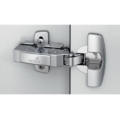 Hettich, Quincaillerie pour meubles, Charnières de tête de porte épaisses - Publicité Hettich, Quincaillerie pour meubles, Charnières de tête de porte épaisses - Publicité