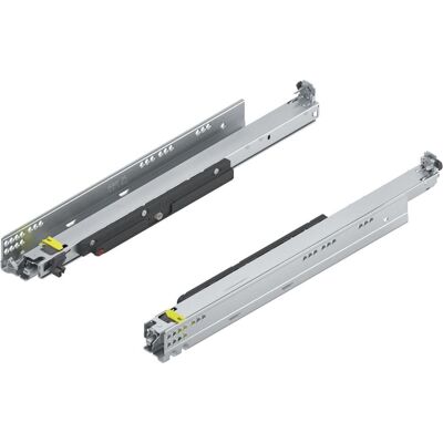 Blum - Movento 760H/766H - Extension complète - TIP-ON - drawer slides - Publicité Blum - Movento 760H/766H - Extension complète - TIP-ON - drawer slides - Publicité