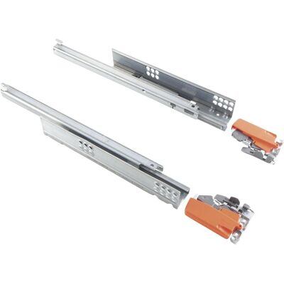 BLUM - 9002730355338 - 400 mm - Argent - glissière de tiroir - Publicité BLUM - 9002730355338 - 400 mm - Argent - glissière de tiroir - Publicité