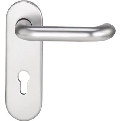 Ensemble de poignées de porte EDI - Résistant au feu Aluminium 38-58mm - Publicité Ensemble de poignées de porte EDI - Résistant au feu Aluminium 38-58mm - Publicité