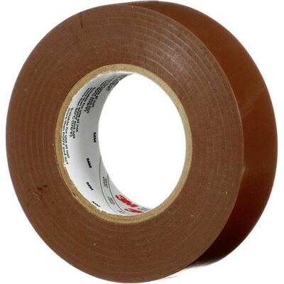 Ruban électrique PVC marron 3M - Ruban isolant - Marron - 3M - Publicité Ruban électrique PVC marron 3M - Ruban isolant - Marron - 3M - Publicité