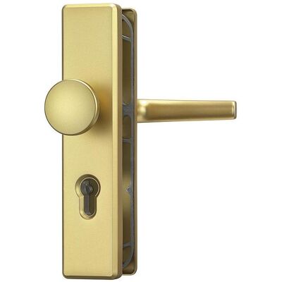 Abus, Poignée de porte, KLN314 F3 Ferrure de protection WG, laiton (Poignée de porte) - Publicité Abus, Poignée de porte, KLN314 F3 Ferrure de protection WG, laiton (Poignée de porte) - Publicité