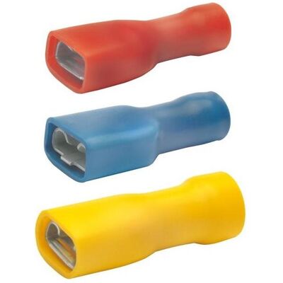 Klauke Connecteur Plat en Laiton Étainé 0,5-1mm² 720V - Rouge - Publicité Klauke Connecteur Plat en Laiton Étainé 0,5-1mm² 720V - Rouge - Publicité