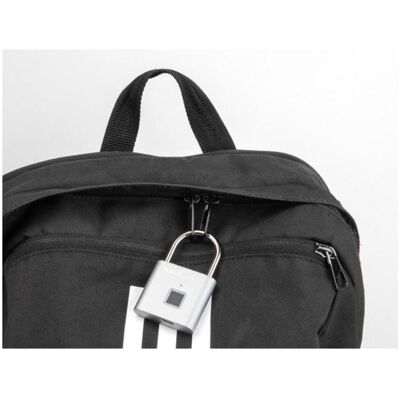 Navilock 20966 - Cadenas avec Empreinte - Argent - Publicité Navilock 20966 - Cadenas avec Empreinte - Argent - Publicité