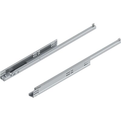 Blum, Coulisses de tiroirs, TANDEM BLUMOTION 550H Guide inférieur longueur 650, acier galvanisé - Publicité Blum, Coulisses de tiroirs, TANDEM BLUMOTION 550H Guide inférieur longueur 650, acier galvanisé - Publicité