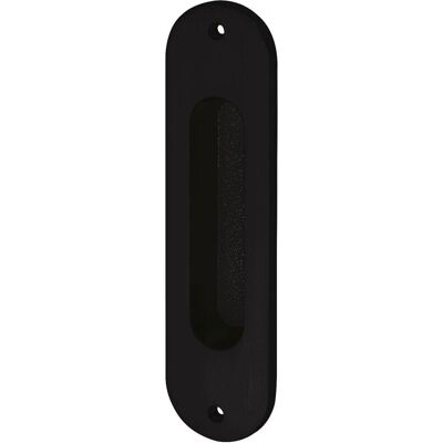 Marchesi - Schiebetürmuschel oval 38x152mm - Noir - Publicité Marchesi - Schiebetürmuschel oval 38x152mm - Noir - Publicité
