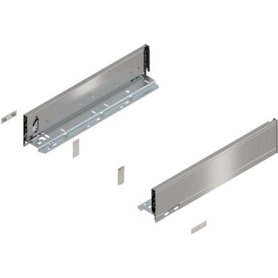 Blum - LEGRABOX pure - Inox - 90mm - Glissières de tiro - Publicité Blum - LEGRABOX pure - Inox - 90mm - Glissières de tiro - Publicité