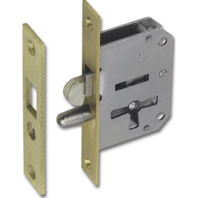 JUNIE - 2173 - Dornmaß 25 mm - Acier/Laiton - Lock - Publicité JUNIE - 2173 - Dornmaß 25 mm - Acier/Laiton - Lock - Publicité
