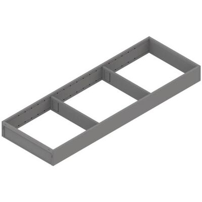 Blum, Coulisses de tiroirs, Cadre pour tiroirs AMBIA-LINE design acier large 200mm - Publicité Blum, Coulisses de tiroirs, Cadre pour tiroirs AMBIA-LINE design acier large 200mm - Publicité