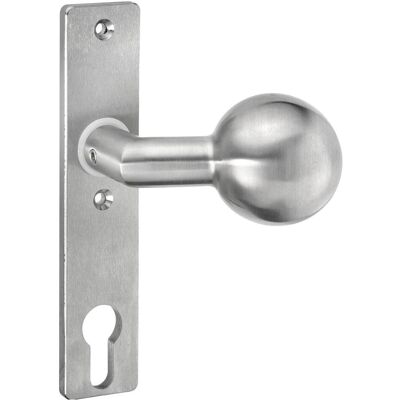 Amf - 439 - Bouton Ø55 - 156x32x6 mm - Plaque de porte - Publicité Amf - 439 - Bouton Ø55 - 156x32x6 mm - Plaque de porte - Publicité