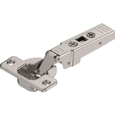 Blum, Quincaillerie pour meubles, CLIP top Charnière de porte profilée 95°, droite avec ressort, vis - Publicité Blum, Quincaillerie pour meubles, CLIP top Charnière de porte profilée 95°, droite avec ressort, vis - Publicité
