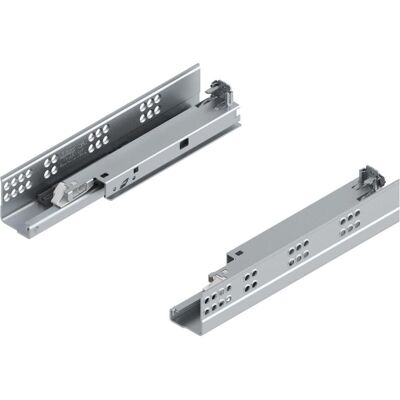 Blum, Coulisses de tiroirs, Tandem Blumotion plus 560H Guidage inférieur Ferrure de meuble longueur 250 mm - Publicité Blum, Coulisses de tiroirs, Tandem Blumotion plus 560H Guidage inférieur Ferrure de meuble longueur 250 mm - Publicité
