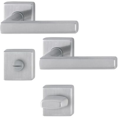 Ensemble de Rosettes pour Porte en Acier Inoxydable HOPPE E1643Z/52KV/52KVS - Publicité Ensemble de Rosettes pour Porte en Acier Inoxydable HOPPE E1643Z/52KV/52KVS - Publicité