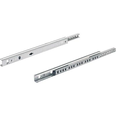 Glissière à billes Hettich 1730/380 - Acier zingué - Publicité Glissière à billes Hettich 1730/380 - Acier zingué - Publicité