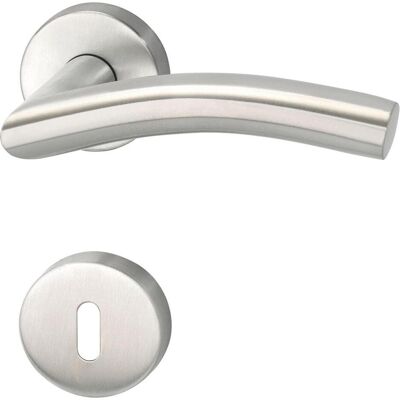 Marchesi - NEW YORK - Mat - Rosette BB - door handle set - Publicité Marchesi - NEW YORK - Mat - Rosette BB - door handle set - Publicité