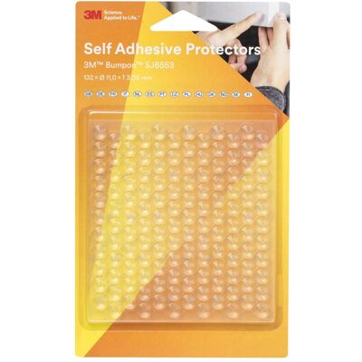 3M Patin pour meubles + buttoir, Pied d'appareil autocollant (132 pcs) - Publicité 3M Patin pour meubles + buttoir, Pied d'appareil autocollant (132 pcs) - Publicité