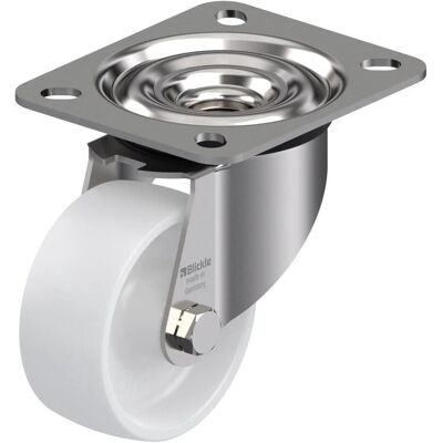Blickle, Roulettes pour meubles, Roulette de manutention LEX-PO 75G - Publicité Blickle, Roulettes pour meubles, Roulette de manutention LEX-PO 75G - Publicité