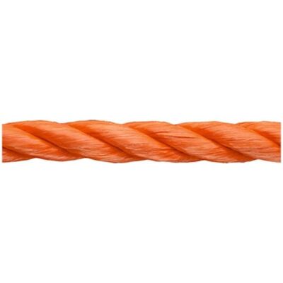Corde en polypropylène Dörner Helmer - 6mm x 200m - Orange - Publicité Corde en polypropylène Dörner Helmer - 6mm x 200m - Orange - Publicité