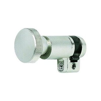 Mega, Cylindre de serrure, Boutons de fermeture avec insert cylindrique 42.456 (Cylindre à bouton rotatif) - Publicité Mega, Cylindre de serrure, Boutons de fermeture avec insert cylindrique 42.456 (Cylindre à bouton rotatif) - Publicité