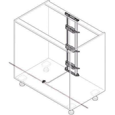 Blum, Mobilier : équipements, Profil support SERVO-DRIVE vertical (1 pcs) - Publicité Blum, Mobilier : équipements, Profil support SERVO-DRIVE vertical (1 pcs) - Publicité