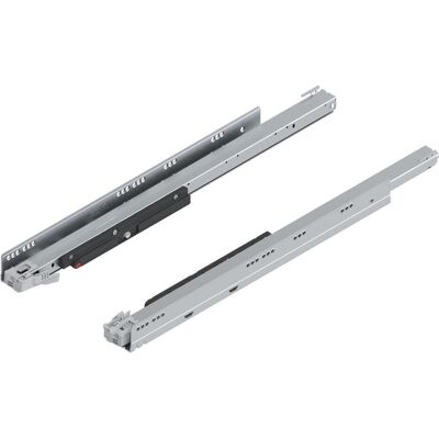 Blum, Coulisses de tiroirs, Legrabox Tip-On Glissière de corps de meuble Longueur 650mm Capacité de charge 70 kg - Publicité Blum, Coulisses de tiroirs, Legrabox Tip-On Glissière de corps de meuble Longueur 650mm Capacité de charge 70 kg - Publicité