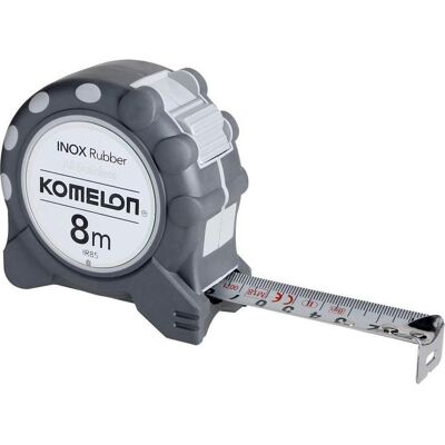 Komelon - INOX RUBBER 8 mx 25 mm - Tape measure - Publicité Komelon - INOX RUBBER 8 mx 25 mm - Tape measure - Publicité