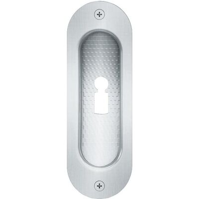FSB Modèle 0 42 4212 Poignée de porte coulissante ovale en acier inoxydable - Mat - Publicité FSB Modèle 0 42 4212 Poignée de porte coulissante ovale en acier inoxydable - Mat - Publicité