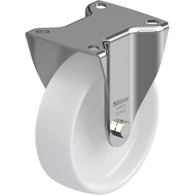 Blickle, Roulettes pour meubles, Roulette de manutention BX-PO 125G - Publicité Blickle, Roulettes pour meubles, Roulette de manutention BX-PO 125G - Publicité