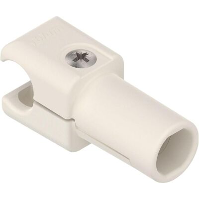 Blum, Coulisses de tiroirs, Support de barre transversale simple Metabox, plastique blanc crème - Publicité Blum, Coulisses de tiroirs, Support de barre transversale simple Metabox, plastique blanc crème - Publicité
