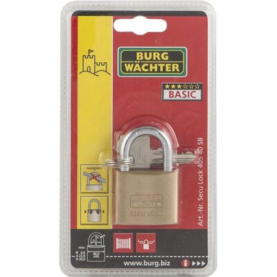 Burg-Wächter - 405 - KA1 - 40mm - padlock - Publicité Burg-Wächter - 405 - KA1 - 40mm - padlock - Publicité