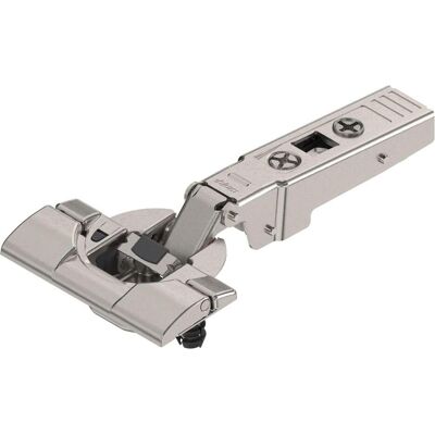 Blum, Quincaillerie pour meubles, CLIP top BLUMOTION charnière de porte profilée 95°, droite avec ressort, INSERTA - Publicité Blum, Quincaillerie pour meubles, CLIP top BLUMOTION charnière de porte profilée 95°, droite avec ressort, INSERTA - Publicité