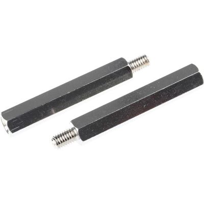 RS PRO, Vis : accessoires, Laiton Hex. Threaded Spacer M5x45mm - Publicité RS PRO, Vis : accessoires, Laiton Hex. Threaded Spacer M5x45mm - Publicité