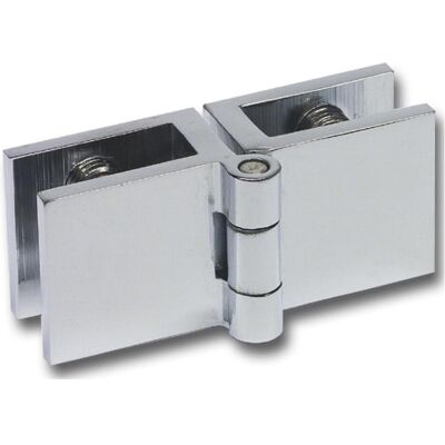 Fonsegrive - BMH25/5/7 - Chromé - Verre 6-8 mm - Hinge - Publicité Fonsegrive - BMH25/5/7 - Chromé - Verre 6-8 mm - Hinge - Publicité