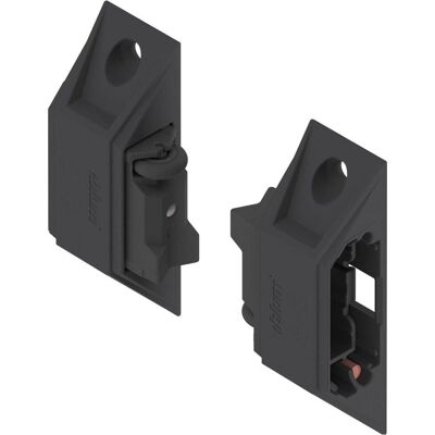 Blum, Ferrures de porte : accessoires, REVEGO uno Soutien de porte l'un vers l'autre - Publicité Blum, Ferrures de porte : accessoires, REVEGO uno Soutien de porte l'un vers l'autre - Publicité