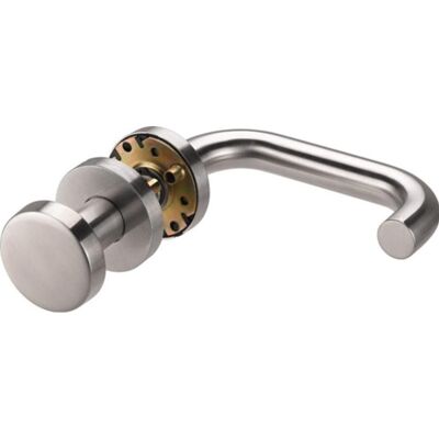 Amf, Poignée de porte, Garniture interchangeable en acier inoxydable D/K sans rosace à clé sans DIN gauche/droite (Garniture de porte) - Publicité Amf, Poignée de porte, Garniture interchangeable en acier inoxydable D/K sans rosace à clé sans DIN gauche/droite (Garniture de porte) - Publicité