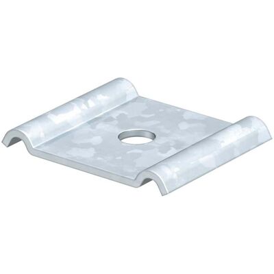OBO Bettermann GKS 50 11 FT - Collier en acier zingué M10 pour maillage 50x100mm - Publicité OBO Bettermann GKS 50 11 FT - Collier en acier zingué M10 pour maillage 50x100mm - Publicité