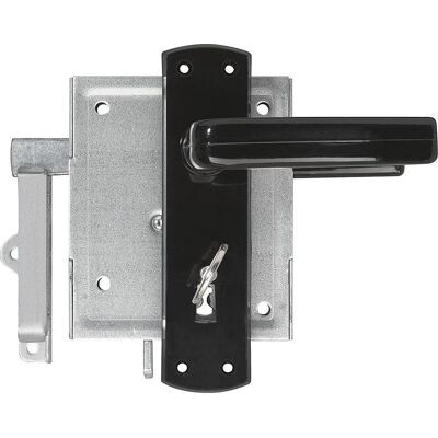 Abus, Cylindre de serrure, Serrure à visser ASS HF BB avec pêne demi-tour relevable, DIN R + L - Publicité Abus, Cylindre de serrure, Serrure à visser ASS HF BB avec pêne demi-tour relevable, DIN R + L - Publicité