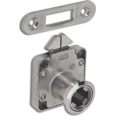 Hekna - 203 F Lade - Longueur cylindre 22,5 mm - Serrure de meuble - Publicité Hekna - 203 F Lade - Longueur cylindre 22,5 mm - Serrure de meuble - Publicité