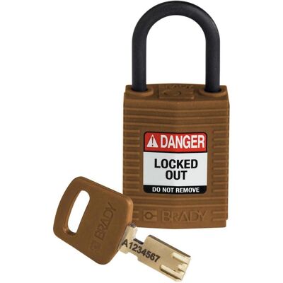Brady, Cadenas, SafeKey Padlocks - Compact - Publicité Brady, Cadenas, SafeKey Padlocks - Compact - Publicité