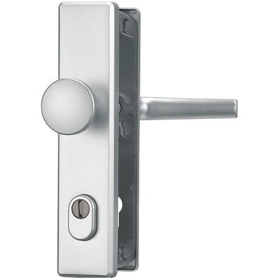Abus, Poignée de porte, Ferrure de protection Drcker/Platte Haustr HLS214 F2 (Poignée de porte) - Publicité Abus, Poignée de porte, Ferrure de protection Drcker/Platte Haustr HLS214 F2 (Poignée de porte) - Publicité
