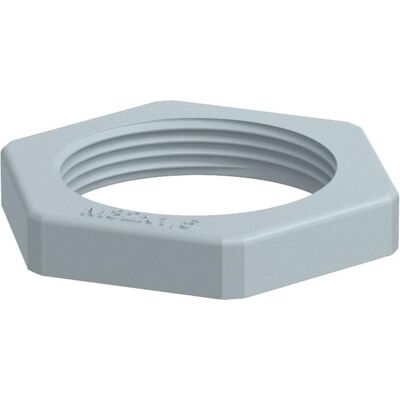OBO Bettermann 116 M32 SGR PA Contre-écrou - Plastique Gris Foncé - Publicité OBO Bettermann 116 M32 SGR PA Contre-écrou - Plastique Gris Foncé - Publicité