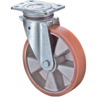 BS ROLLEN - L400.B90 - Ø200mm - 300kg - Roue pivotante - Publicité BS ROLLEN - L400.B90 - Ø200mm - 300kg - Roue pivotante - Publicité