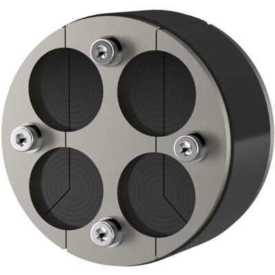 Hauff, Joint de porte, Joint annulaire HRD 100-SG-4/8-30 pour 4 câbles D 8-30mm - Publicité Hauff, Joint de porte, Joint annulaire HRD 100-SG-4/8-30 pour 4 câbles D 8-30mm - Publicité