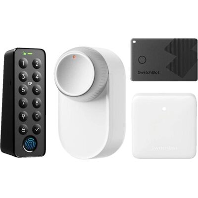 SwitchBot, Ouverture et verrouillage de porte, Smart Lock Ultra Bundle (Porte d'entrée, Intérieur) - Publicité SwitchBot, Ouverture et verrouillage de porte, Smart Lock Ultra Bundle (Porte d'entrée, Intérieur) - Publicité