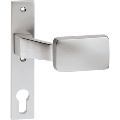 Poignée de porte EDI - Modèle 1317/1020 - Aluminium Naturel - Porte en bois extérieure - Publicité Poignée de porte EDI - Modèle 1317/1020 - Aluminium Naturel - Porte en bois extérieure - Publicité