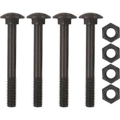 Sonneck, Ferrures de porte : accessoires, Kit de vis pour feuillard long d'un côté 600mm, queue d'aronde, zingué noir - Publicité Sonneck, Ferrures de porte : accessoires, Kit de vis pour feuillard long d'un côté 600mm, queue d'aronde, zingué noir - Publicité