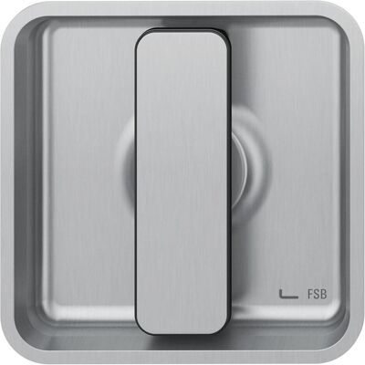 FSB - 42 4263 - Acier inoxydable mat - Carré - Door hardware - Publicité FSB - 42 4263 - Acier inoxydable mat - Carré - Door hardware - Publicité