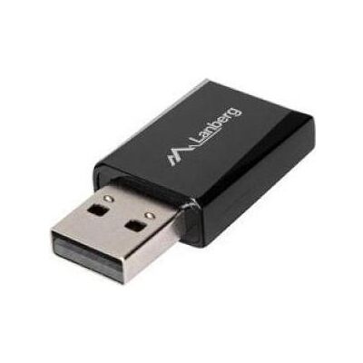 Lanberg Converter USB Adapter Wireless Network Card NC-0900-WI USB 2.0 Dual Band AX900 (USB, USB 2.0), Adaptateur réseau, Noir - Publicité Lanberg Converter USB Adapter Wireless Network Card NC-0900-WI USB 2.0 Dual Band AX900 (USB, USB 2.0), Adaptateur réseau, Noir - Publicité