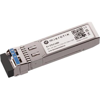 MikroTik Kit de modules SFP+ BiDi, Émetteur-récepteur - Publicité MikroTik Kit de modules SFP+ BiDi, Émetteur-récepteur - Publicité